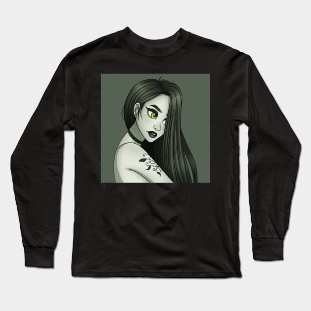 Dark Long Sleeve T-Shirt by PeppermintKamz